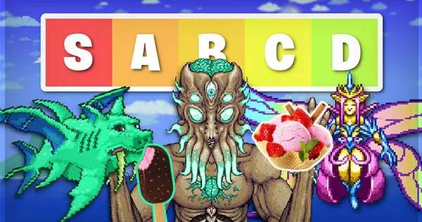 Let's Find Out Which Terraria Boss Matches Your Dark Soul Based On Choice Of These Ice Cream Flavors?